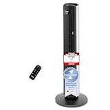 Levoit - DC Motor großer Turmventilator - sehr leiser Ventilator - 4 Modi/12 Stufen/12 Std Timer - Fan mit Fernbedienung & Kühlung - Tower Fan mit 7,9m/s Geschwindigkeit - 90° oszillierender - Weiß