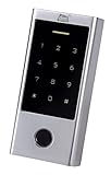 dnt Fingerprint-Codeschloss BioAccess PRO, DNT000013, Metall/Schwarz