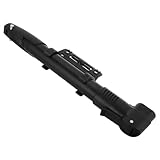 Anneome Hochdruck -fahrradpumpe Metall Tragbarer Inflator Für Berg- Und Straßenfahrräder Schnell Und Effiziente Inflationspumpe Für Verschiedene Radsportanforderungen