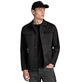 G-STAR RAW Herren Chore Overshirt, Schwarz (dk blackD24804-C900-6484), XL