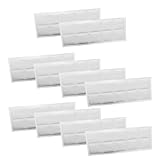 Supvox 10 Selbstklebende Transparente Aufbewahrungsbeutel 3,5x2,2cm für Halsketten und Schmuckkarten Leichte Schmuckhüllen zur Präsentation und Aufbewahrung Multifunktionale Organizer