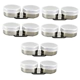 Housoutil 3 Sätze Farbmischbecher Mit Deckel Pinselwaschpot Für Ölmalerei Praktischer Behälter Für Leinöl Und Pigmente Robuste Und Wiederverwendbare Farbbehälter Für Künstler 2 Stück * 3