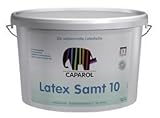 Caparol Latex-Samt 10 Wandfarbe seidenmatt weiß 12,5 L