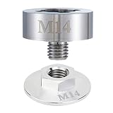M14 Dorn Umwandlungsadapter-Set mit Sicherungsmutter Schnellspannmutter Ersatz für X-Winkel Schleifer Winkel Schleifer Dorn Adapter