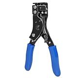 Verbindungsdrahtzange aus Hartstahl, Kabelbinderzange, 2,4 mm-12 mm, Kabelbinder-Werkzeug für Service-Drähte, Elektrikerkabel (16 x 3 cm)