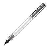 Monteverde USA Ritma Füllfederhalter in Silber - feine Feder, glatter JoWo Edelstahl, nachfüllbare Tintenpatrone/Konverter - ideal für den täglichen Gebrauch beim Schreiben & Journaling