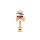 KROM Kendama MIKRO Natur – Mini Kendama aus Buchenholz – Voll spielbar – Taschenformat – Für Anfänger & Profis