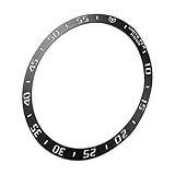 DIYEAH Lünette Einlage Schutzring Kompatibel mit Watch Robustes Langlebiges Material für Stilvolle und Individuellen Look