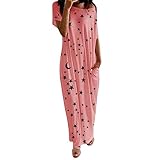 Pyjama Vierteiliges Set Damen Sexy Pyjamas aus Baumwolle Sexy Nachthemd voller Slips Schlafkleid Nachtkleid T-Shirt Sleepwear Negligee Nachthemd für Valentinstag Unterkleid Nachtkleid Minikleid