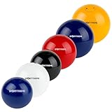 Sport-Thieme Wettkampf-Stoßkugel Stahl | 2kg - 7,26kg | Für Hochleistungssport und Wettkampf | Exaktes Wettkampfgewicht | Mittiger Kugelschwerpunkt | Markenqualität
