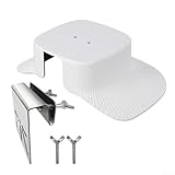 Wetterfeste Dachrinnenhalterung mit Schutzhülle für Eufy für SoloCam S340 Kamera, ABS und Metall