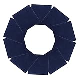 ERINGOGO 10 Stück rutschfeste Bodenaufkleber klebrige Bodenfliesen Material Bad Bodenbelag Unterlage the office büroradio fußmatte teppich Bodenfliesen kleben Fliesenaufkleber Polyester