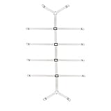 Bettlakenspanner Verstellbar, Matratzenhalter,Elastische Betttuch Spanner mit Metallclip für Bettlaken, Matratze, Oder Sofa (Weiß)