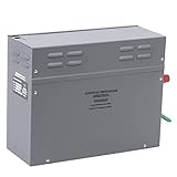 BAOFUYA Kontrolldampfer, 6 KW Elektrischer Saunadampfer mit Touch-Control-Display, Kontinuierliche Dampferzeugung für den Gewerblichen Einsatz (Europäische 220V)