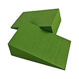 Fenteer 2-teiliges Schrägbrett-Wadenstrecker, Schrägbrett-Trainings-Kniebeugen-Trainingsgerät für die Wadendehnung, Beinübungen und