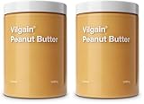 Vilgain BIO Erdnussbutter 1kg – 100% natürlich, ohne Zucker & Palmöl, vegan, crunchy, reich an Eiweiß & Vitaminen, Bio-Qualität, ideal für Brotaufstriche, gesunde Rezepte & Snacks (1000g, Knusprige)