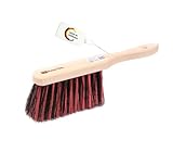 BawiTec Profi Besen Allzweckbesen Arenga-Mix Borsten mit Kunststoff-Stielhalter Handfeger Straßenbesen Spezielbesen Kehrschaufel Kehrbesen Gartenbesen (Handfeger 28cm)