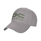MEDAPI Auto Basecap für Dacia 2023, Männlich und Weiblich Einstellbares Baseballmütze Reisemütze Rennmütze ZubehöR,A-Grey