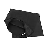 Abaodam Holzhacker -Tasche Tasche zum Sammeln von Blättern Laubfänger für den Garten Traktorlaubbeutel Laubkehrer Laubsammler für den Garten Laubsammelbeutel Blattfänger Polyester Black