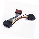 Autoradio-Kabeladapter, MKVAXR 16Pin Auto Stereo Radio Kabelbaum ISO for Sony Radio zu ISO Radio Play Stecker Auto Adapter Kabelbaum Stecker