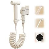 UCONN Küchenarmatur, Wandmontage, Küchenarmatur mit Sprühkopf, 360° einziehbar, schwenkbar, Küchenarmatur, 3 m Entladungsschlauch, geeignet für Wandspülen