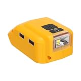 Batterieleistungsformer, Power Inverter,Portable Power Station - Batteriewechselrichter Generator Portable Charger Converter mit 2 USB Steckdose und 1 DC-Anschluss für Notfälle