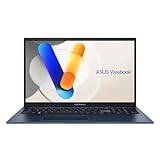 ASUS Vivobook X-Serie - 17,3' FHD - Core i7 1255U - RAM: 40GB - SSD: 2TB - Windows 11 Pro - Office 2021 Pro #mit Funkmaus +Notebooktasche