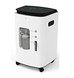 Tragbarer Sauerstoffkonzentrator mit 93% - 96% Reinheit 1-5 L/min Durchfluss einstellbare intelligente Sauerstoffmaschine für zu Hause und auf Reisen.,DZ5W