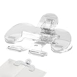 Buchteiler zum Lesen, 12° – Clip zum Öffnen von Seiten zum Lernen, Buchhalter für Schule, Studium, Klassenzimmer, Kochbuch, Arbeitsplatz, Zuhause, Lesen, Küche, Notizbuch