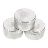 VALICLUD 3 Stück Aluminium wiegegefäß Labor Probenahme Behälter Kompakt Leicht Langlebig für Chemische Biologische Proben Präzise Wägung Geeignet