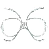 RX Einsatz Skibrille - Optischer Adapter verschreibungspflichtiger Brillenträger, Innenrahmen Snowboard Motorradbrille, Transparentes Leichtgewicht Zubehör, Biegsamer Sportbrillen Einsatz, Professione