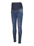 VERO MODA MATERNITY Damen Vmmtanya Piping Vi349 Ga Noos Jeans, Medium Blue Denim, M EU