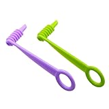 U-M Spiralschneider Klinge Handschneider Cutter Kartoffel Karotte Gurke Gemüse Spiralmesser Kunststoff Schneidewerkzeug Zufällige Farbe Lila