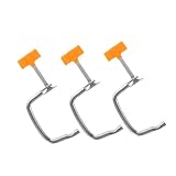 iplusmile 3 Stück Teiliges Pasta Maschinen Fixierclip Langlebige Halterung für Manuelle Nudelmaschine Verstellbare Klemme zur Sicheren Befestigung Robustes Zubehör für Verbesserten