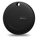 MiLi MiTag Schlüsselfinder Kompatibel mit Apple Wo ist? APP (iOS NUR), key finder, Bluetooth Smart Tracker Tag, Ähnlich wie GPS-Tracker für Gepäck/Korrer/Taschen, IP67 Wasserdicht, Auswechselbare Akku