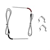 Honseadek Professionelle Fleischtemperatursonde für Weber-Gas und Smokefire perfekt gekochtes Fleisch