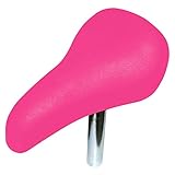 cyclingcolors KINDERSATTEL Komfort Fahrrad ROSA SCHWARZ Stange Ø22MM MÄDCHEN Junge UNIVERSAL (Pink)