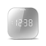 Radio-Réveil Philips TAR4406 Finition Miroir