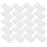 Beaupretty 25 Stück Haarentfernung Kerze Wachs Schmilzt Verpackungen Wachs Schmilzt Form Wachsschmelzformen Wachsschmelzbehälter Lose Clamshells Für Wachsschmelzen Plastik Transparent