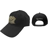 Rock Off Queen Gold Classic Crest Offiziell Baseball Cap