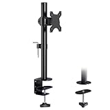 BONTEC Monitor Halterung, Tischhalterung Für 13-34 Zoll Bildschirme, Voll Beweglicher, Ergonomisches Design, Höhenverstellung, Für Gaming & Bürogebrauch, Unterstützt bis zu 10kg,VESA 75/100 Kompatibel