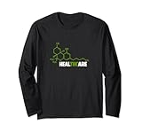 Gesundheitswesen THC Medizinisches Cannabis Marihuana Langarmshirt