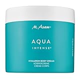 M. Asam AQUA INTENSE Hyaluron Körpercreme (500ml) – Feuchtigkeitsspendende Körperlotion mit Sheabutter & Hyaluron, Körpercreme für sehr trockene Haut, Glättende & hautfestigende Bodylotion