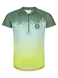 Ziener Kinder NESTEL Funktions-Shirt - Fahrrad|Outdoor|Sport - atmungsaktiv,schnelltrocknend,Langarm, bitter Lemon, 176