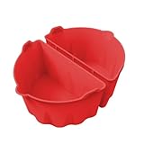 Schongarer-Teiler, Silikon-Liner | 1 Paar Silikon langsamer Kocher Teiler wiederverwendbar – Küchenzusammenbringung 6-8 QT Küchenbreite Geschirrspülen