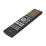 HOLIDYOYO Ersatz Fernbedienung für Receiver Rc Avr Kompatibel Lernfähig Schwarz ohne Batterie Einfache Bedienung Hohe Zuverlässigkeit Lange Reichweite Praktische Audio Video Steuerung
