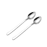 KICHOUSE 2Stücke Früchte Löffel mit Gezackter für Babynahrung und Dessert Robustes Küchenzubehör zum Einfachen Schälen und Servieren von Obst