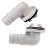 Klimaanlagen Externe Einheit Abflussschlauchanschluss Ellbogen 15 Mm Mit Gummi Für Die Meisten Haushalts AC Schlauchanschluss Ellbogen