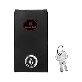 Geldkassette mit Schlüssel – Metall kleines Geldschloss, tragbarer Safe | Verriegelbare Geldkassetten für Gewinner, Gambler, Zuhause, Zimmer, Büro, Schubladen, Bank, Geschäftsreise, Reisen, Urlaub