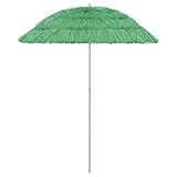 LAPOOH Strandschirm, Sonnwnschirm, Sonnenschirm, Parasol, Ampelschirm, Grün 180 cm